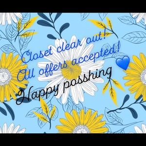 Closet clear out everything must go!